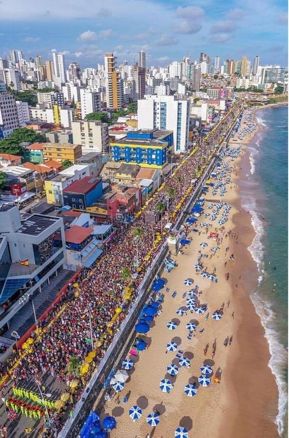 Apart-Hotel Na Praia Do Farol Da Barra Salvador Esterno foto
