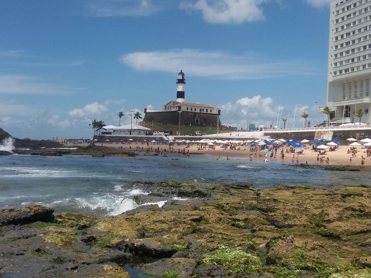 Apart-Hotel Na Praia Do Farol Da Barra Salvador Esterno foto